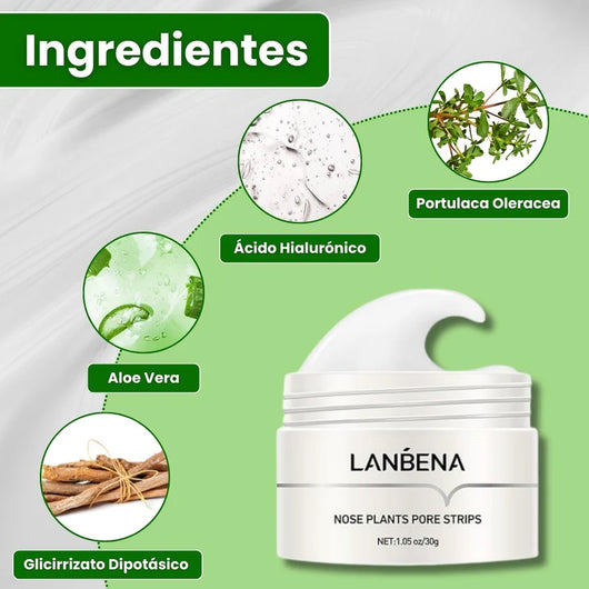 LANBENA® - Mascarilla Removedora de Puntos Negros